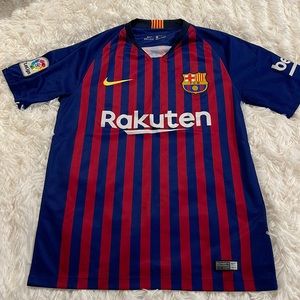 Barça Barca women’s nike dry fit Messi size s worn once